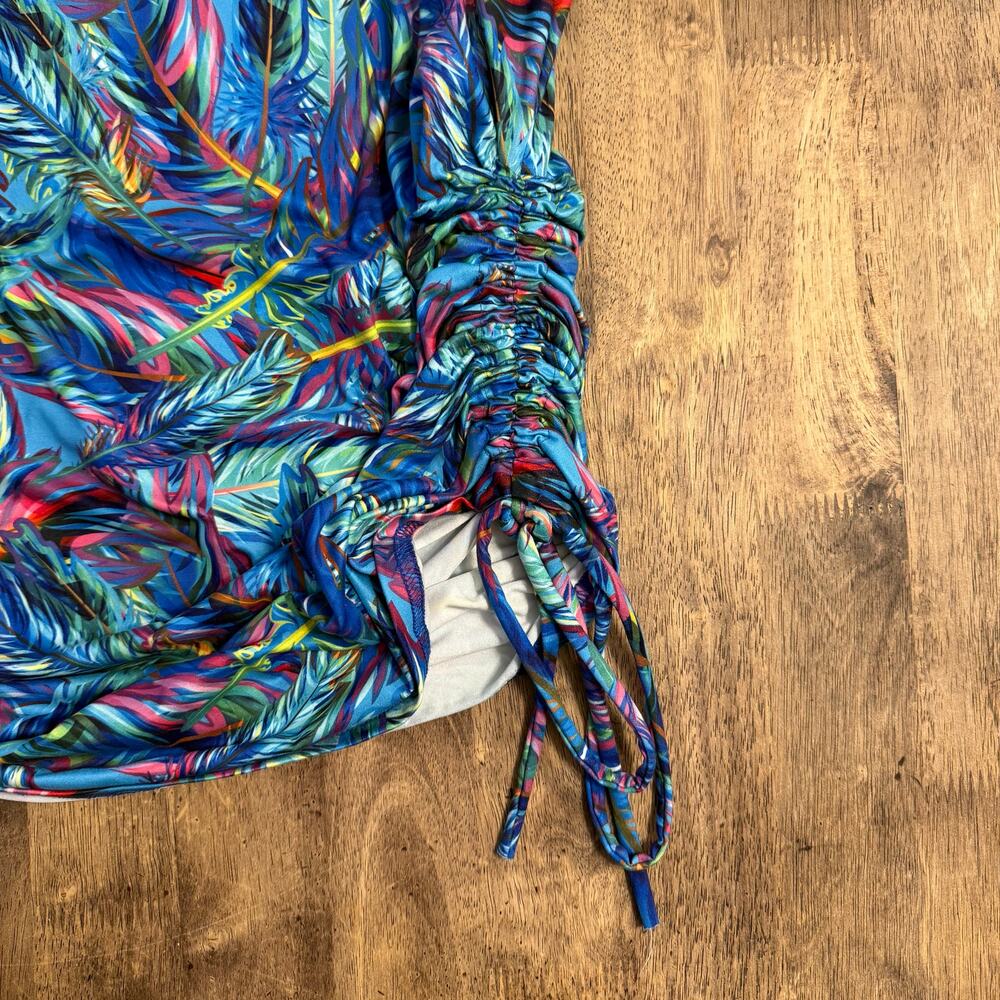 CVG Multiway Dress Side-Tie Adjustable Feathers Constantly Varied Gear Size M/L - Picture 6 of 8